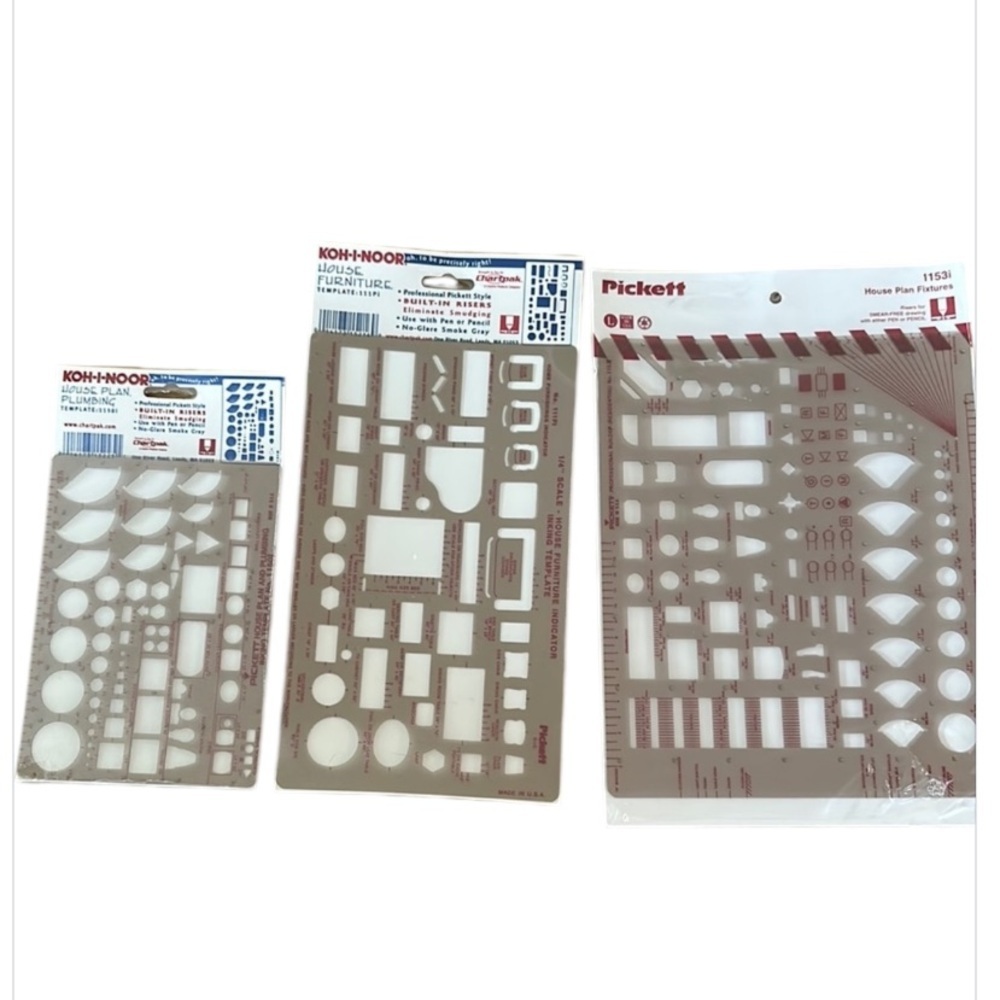 KOH-I-NOOR ⭐️  and PICKETT templates